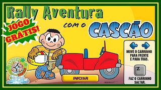 Rally Aventura com o Cascão | Jogos da Mônica | Jogos Antigos Flash