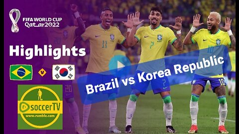 Brazil vs Korea Republic 》FIFA World Cup Qatar 2022 Highlights. Round of 16