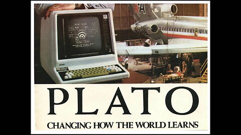 1960's PLATO Computer System - Computer Aided Learning CAI CBT CDC Control Data Educational