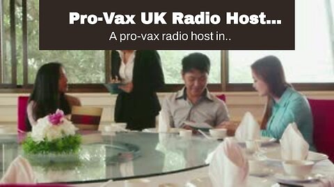 Pro-Vax UK Radio Host ‘Excited’ About 3rd Jab Hospitalized With ‘Lungs Full of Blood Clots’