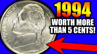 1994 Nickel Coin Mistakes That are Worth More Than a Nickel!!