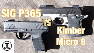 SIG P365 vs Kimber Micro 9 - Does it get any better??