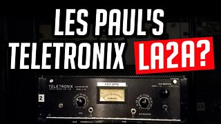 The Rarest LA2A and Pultec In The World?