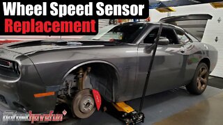 Front Wheel Speed Sensor Replacement Dodge Challenger, Charger & Chrysler 300 | AnthonyJ350