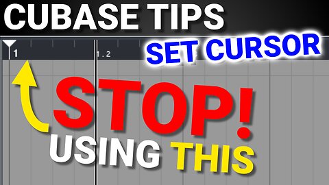 Cubase Tips: How to Set the Cursor Anywhere with a Click