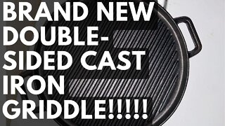 Unboxing My BRAND NEW CAST IRON GRIDDLE!!!!!!!!! 🤩
