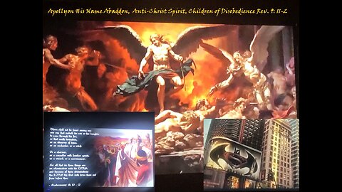 Trump Portrayed as Christ Abaddon, Apollyon Rev. 9:11-21 Anti Christ, Days of Noah, Mark