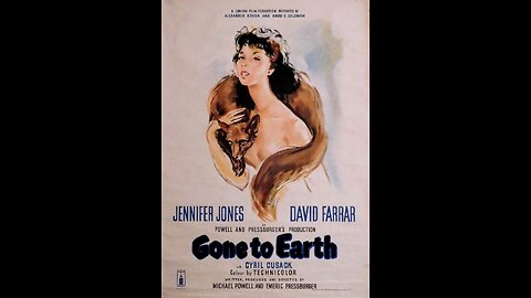 Gone to Earth (1950) | British romantic drama film directed by Michael Powell & Emeric Pressburger