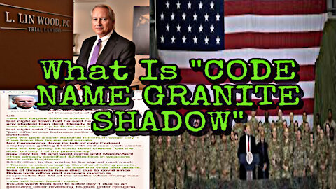 What Is " Code Name Granite Shadow?" :coded: