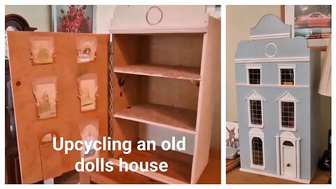 We renovated an old unloved damaged Georgian dolls house. Watch how we did it 😃