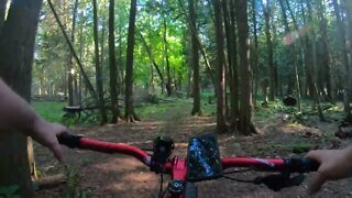 Single Track Ride in Stonington ( Fatback Rhino )