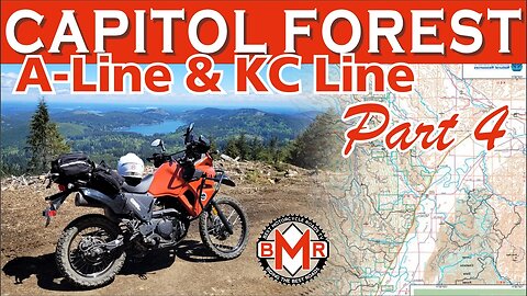 Motorcycle ADV Capitol Forest, WA | PART 4 | KLR 650 | A-LINE/KC-LINE