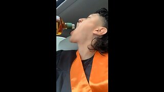 Drunk Mexican takes shot