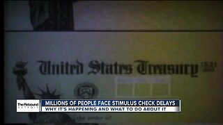 The Rebound Detroit: Millions of people face stimulus check delays