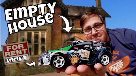 $50 RC DRiFT Car in an Empty House! Gymkhana 13