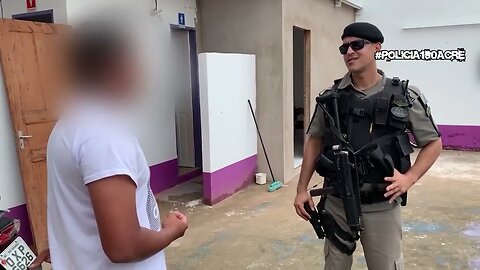 CALE A SUA BOCA EU SOU O SARGENTO PAZ 35 MINUTOS DE ABORDAGENS EP1 #policial