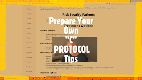 Prepare Your Own "C" PROTOCOL Tips