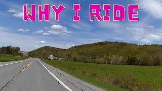 WHY I RIDE