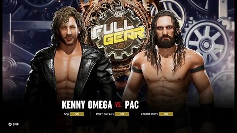 AEW Fight Forever Kenny Omega Road to Elite Part 9 Kenny Omega vs Pac in a Lights Out Match