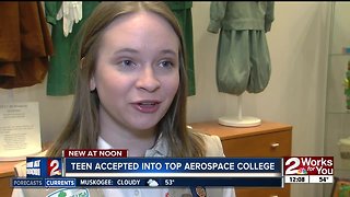 Teen accepted into top aerospace college