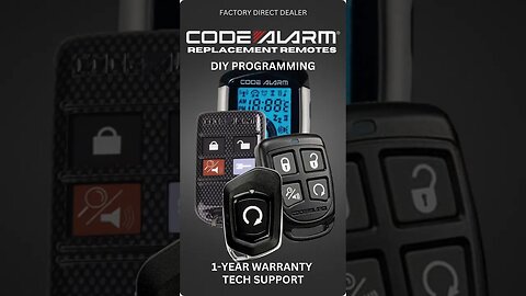 Code Alarm Replacement Remotes