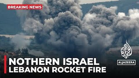 Lebanon Rocket Fire - 50 Missiles Shot Towards Northern Israel