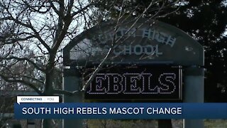 South High School will no longer be "The Rebels"