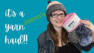 It’s a yarn haul y’all! Fall Joann’s yarn