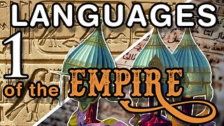 Languages of the Empire. Part 1