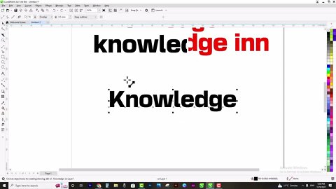 How to use Knife tool in Coreldraw | Knife, Scissors and Eraser Tools | Knife Knife Tool | Tutorial