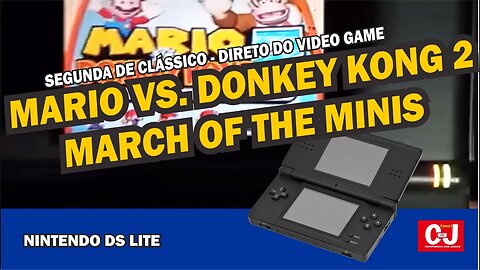 Mario vs Donkey kong 2 direto do Nintendo DS Lite!