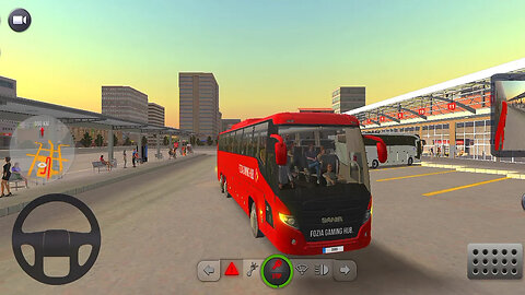 Bus Simulator:Ultimate - SANIA TOURING HD - Night Driving In Russia From TOLYATTI TO ALEXANDROV