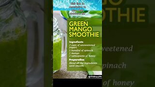 Is mango smoothie good for weight loss | How to make smoothies with mango #shorts