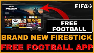 BRAND NEW FIRESTICK FOOTBALL APP! 100% FREE Update!