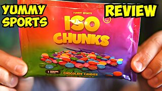 Yummy Sports Iso Chunks CHOCOLATE CANDIES Review