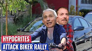 FAUCI ATTACKS BIKER RALLY - SAYS NOTHING ABOUT OBAMA MASKLESS BIRTHDAY