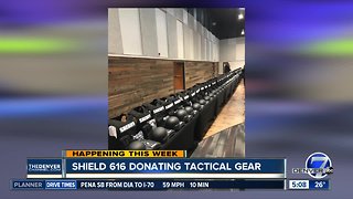 Shield 616 donating tactical gear