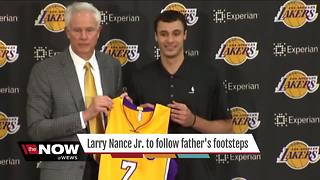 Larry Nance Jr. coming to Cavs from Lakers, younger brother and local high school basketball player is excited for him to come home