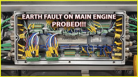 PROBED! Finding Earth Fault in Wartsila Main Engine