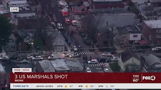 Three Marshals shot in the Bronx