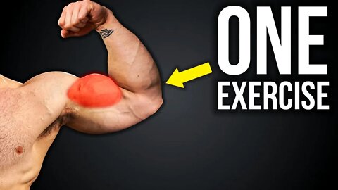 Do This 1 Exercise To Get Massive Biceps!