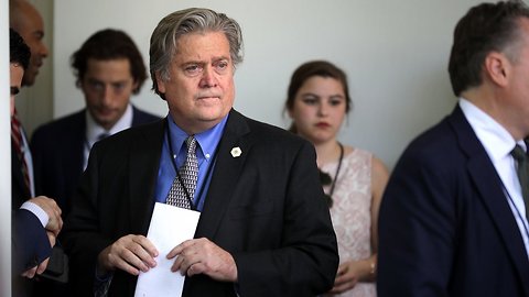 Bannon Reportedly Talks To Mueller's Team, Not So Much To House Intel