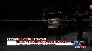 Man dead another shot in the leg in double shooting in Southwest Baltimore