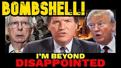 BOMBSHELL ~ Tucker Carlson PISSES OFF the CIA, FBI and NSA + Trump ROCKED by court decision!