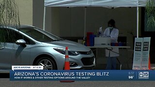 Arizona working on a coronavirus "testing blitz"