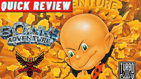 Quick Review | Bonk's Adventure (Turbo Grafx-16)