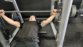 Smith Machine Illegal Wide Bench Press