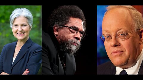 Dr Cornel West, Chris Hedges, Jill Stein & The Green Party Vilified By Corporate Media