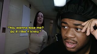 FREAKY Girl Goes WILD On The Police..