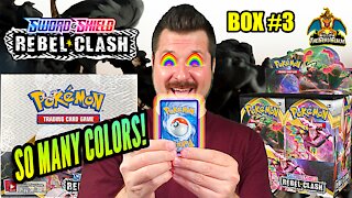 Rebel Clash Booster Case (Box 3) | Pokemon Cards Opening